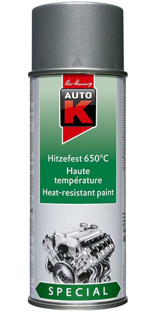 Heat-Resistant paint 650°C - Silver