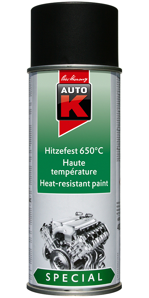 Heat-Resistant Paint 650°C - Black