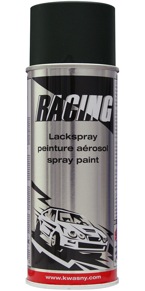 Racing Paint Sprays Semi Matt Black