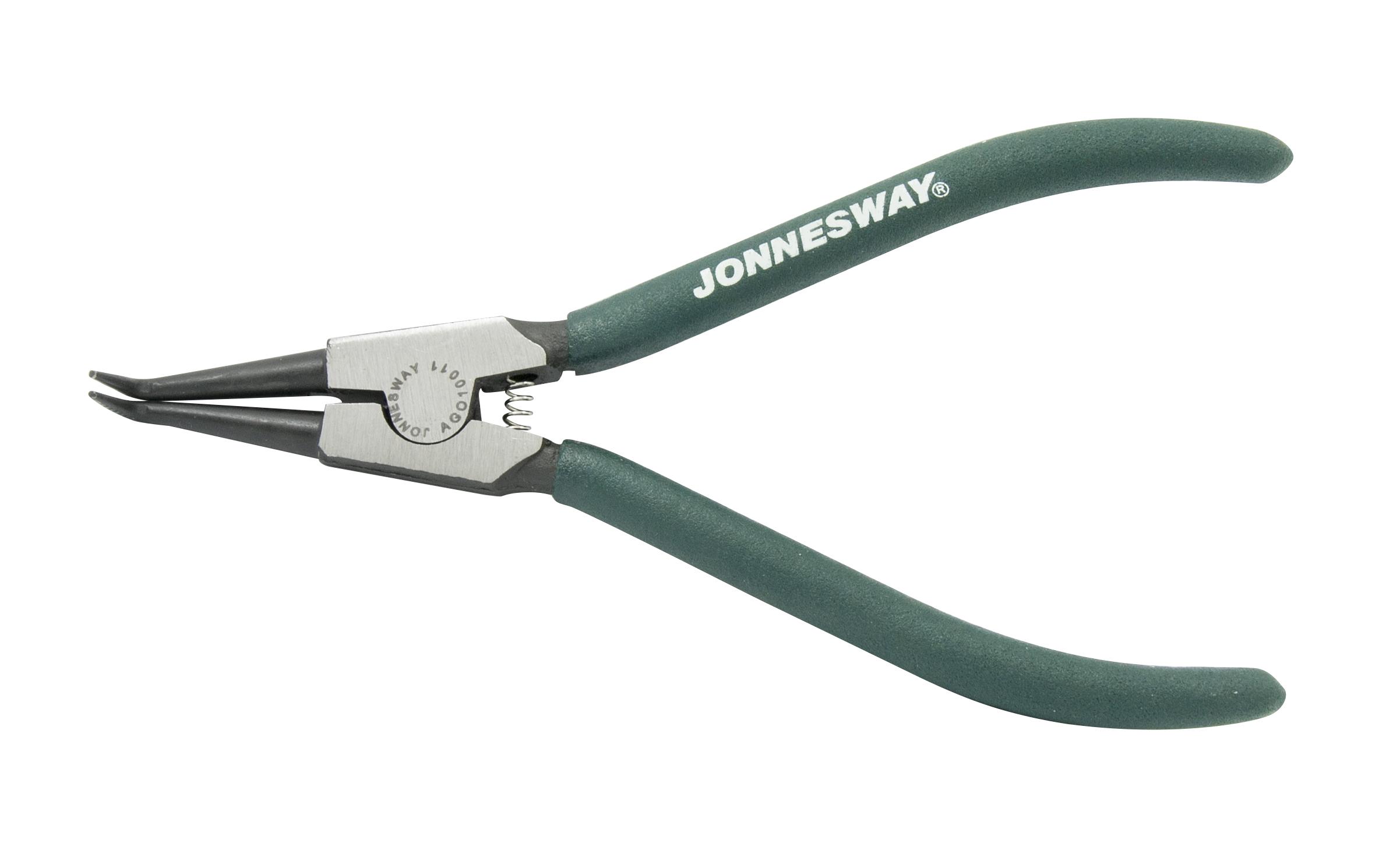 Jonnesway AG010011 7" Bent Nose External Pliers