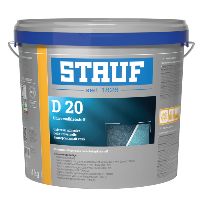 Stauf D20 -14kg Professional Flooring Adhesive