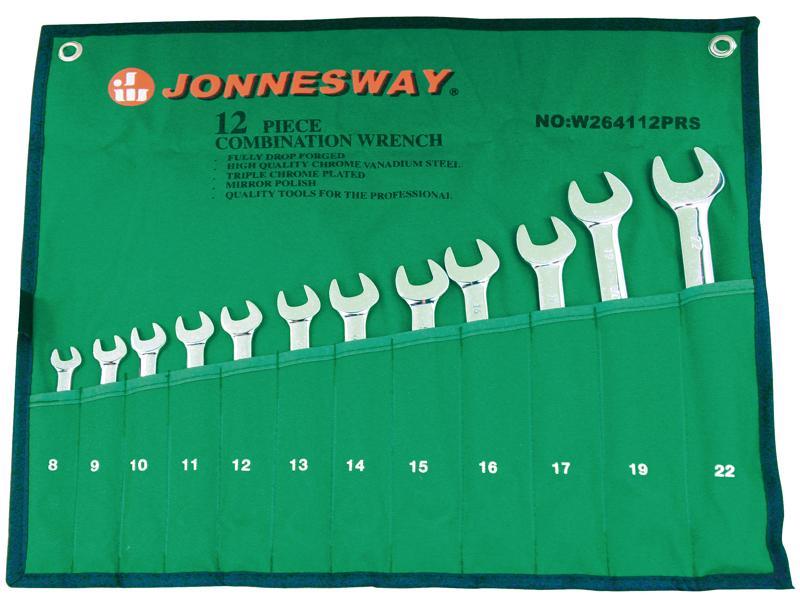 Jonnesway W264112PRS 12Pc Long Pattern Spanner Set