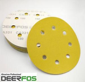 Deerfos 150mm Velcro Sanding Disc